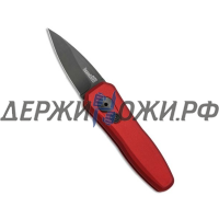 Нож Launch 4 Red Kershaw складной автоматический K7500RDBLK